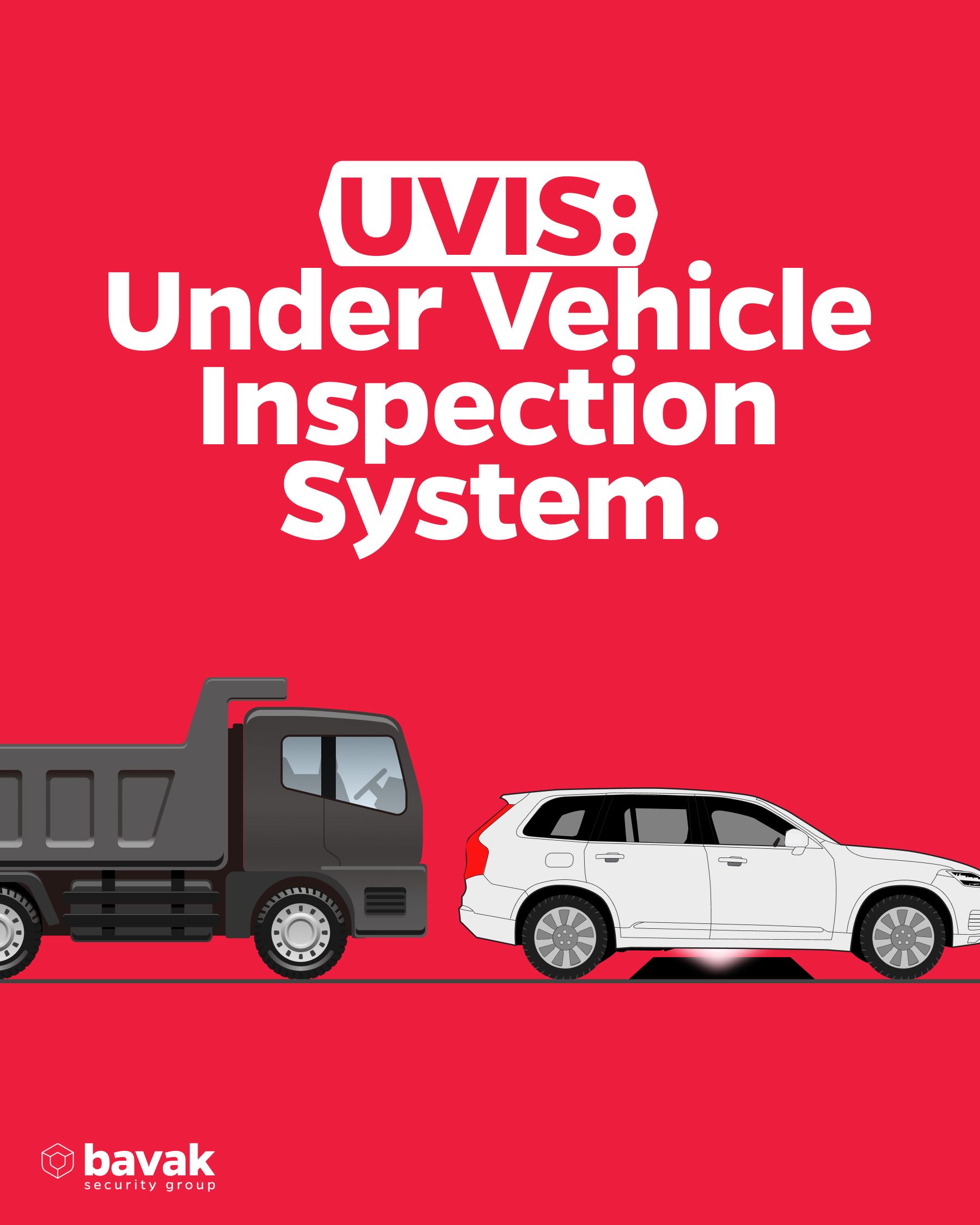 UVIS (Under Vehicle inspection System) also for temporary deployment