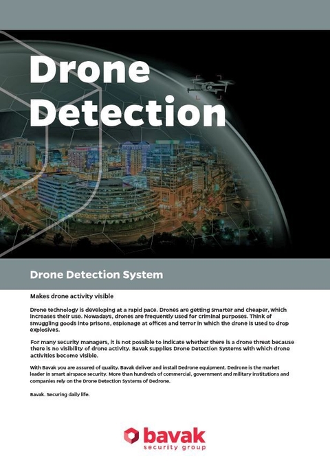 Drone Detection System provided by Bavak