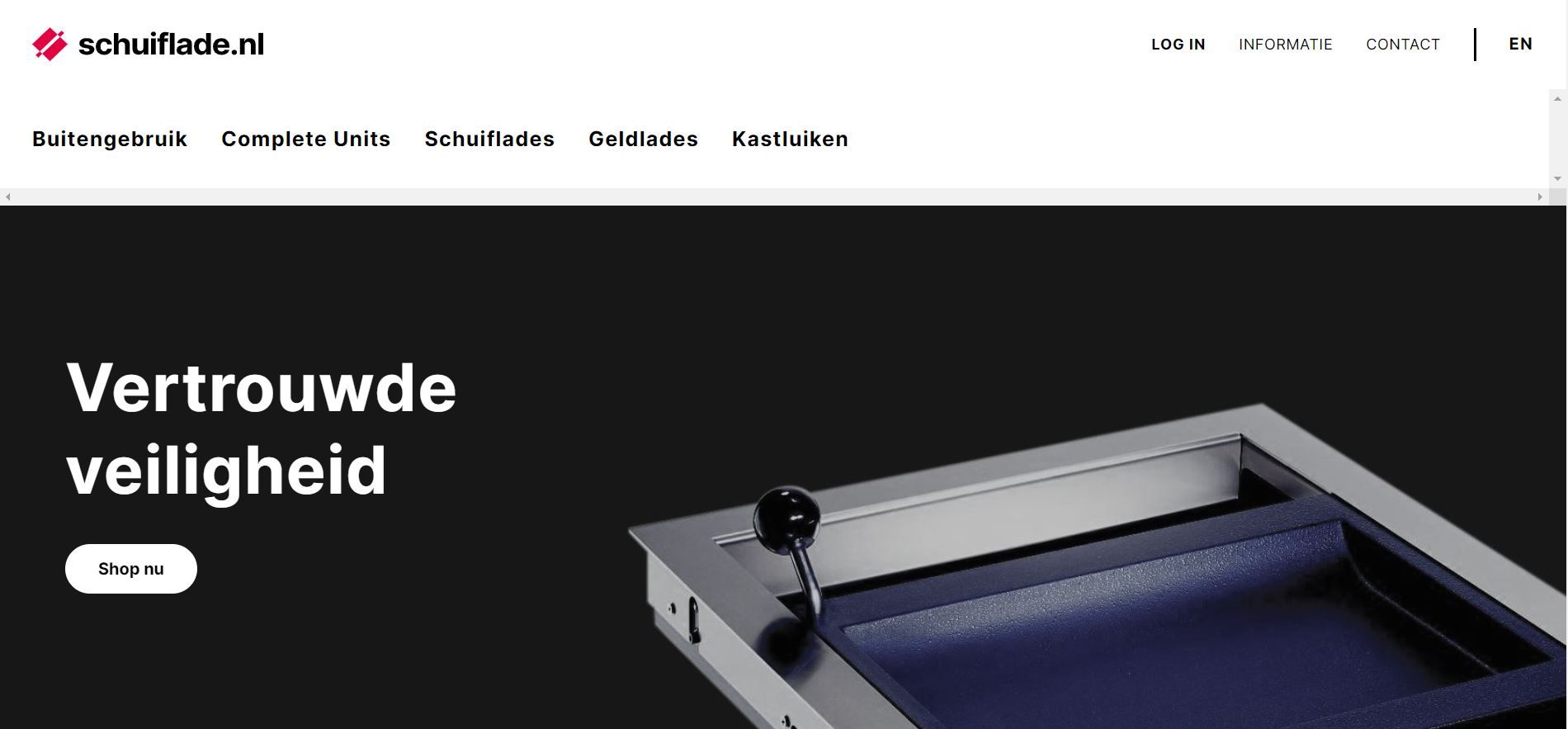 Schuiflade.nl/en for sliding trays and information