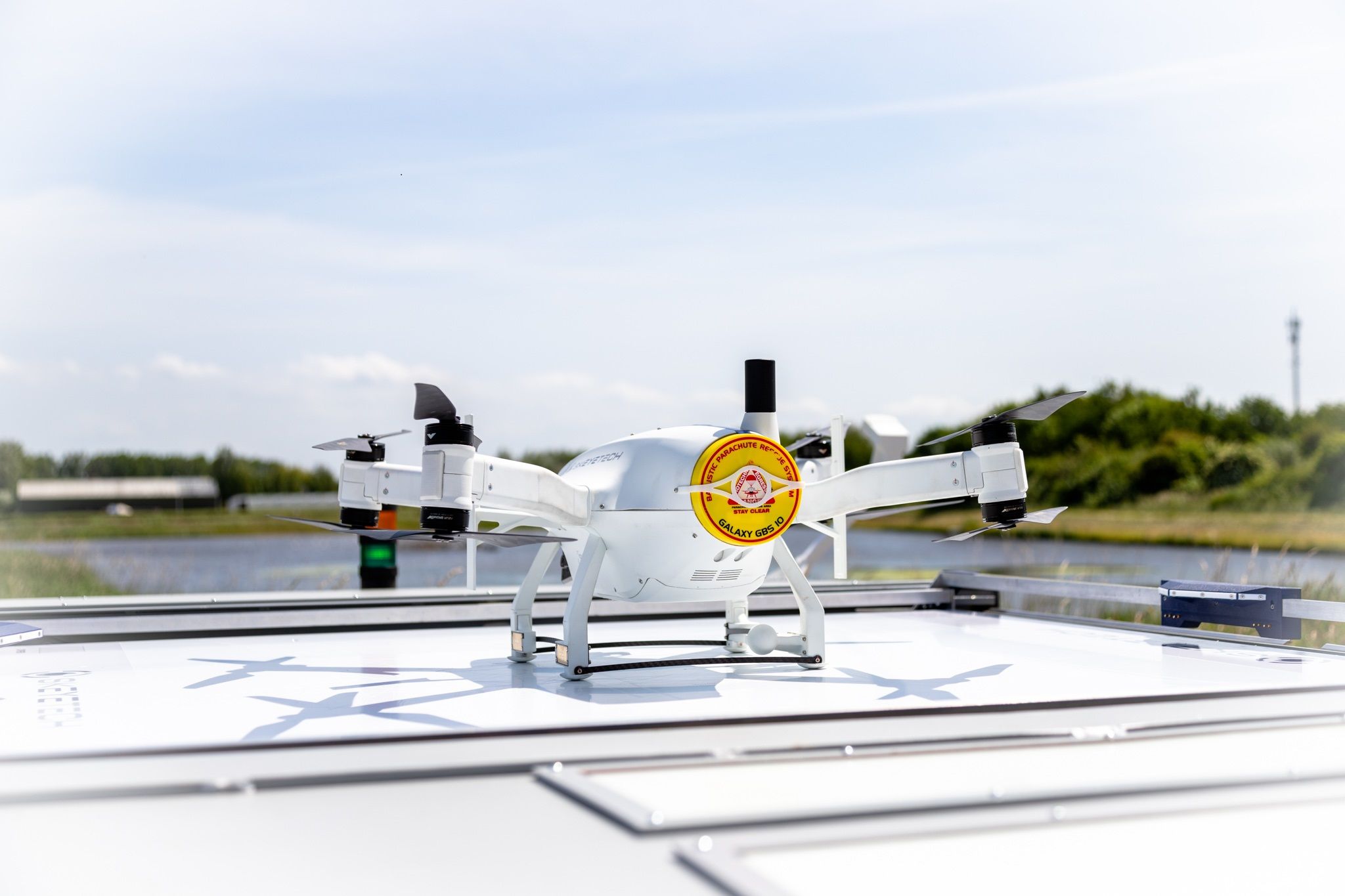 The Autonomous Surveillance Drone ideal for the security of ports