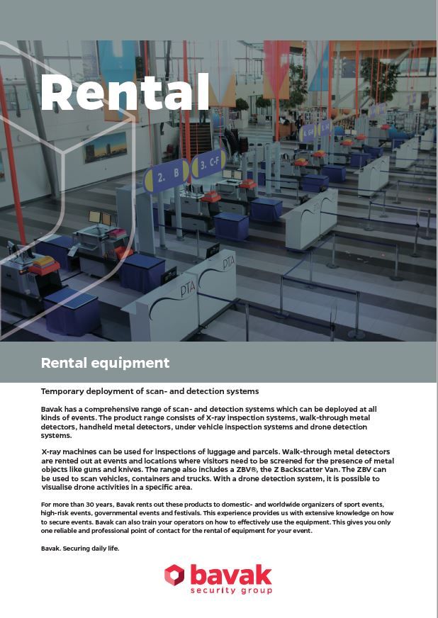 Rent your metal detection equipment at Bavak